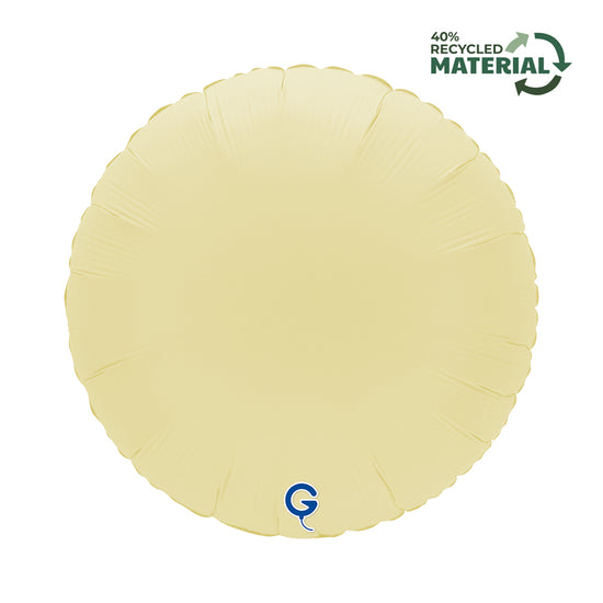 Grabo Soft Matte French Butter 18" Round Foil