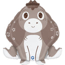 Grabo Boho Donkey 21" Foil Balloon