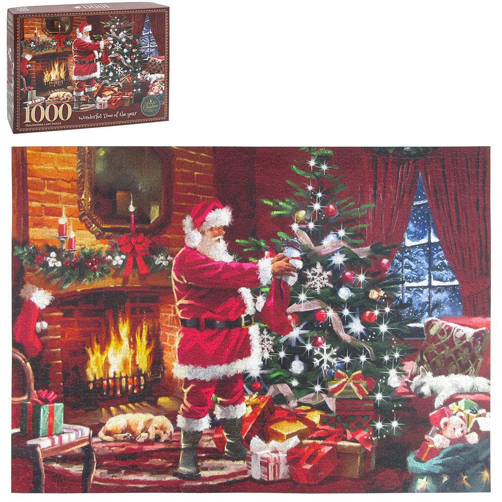 Jigsaw Puzzle Santa 1000pcs