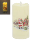 LED Candle Santa