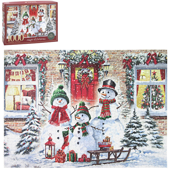 Jigsaw Puzzle Snowmen 1000pcs