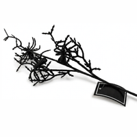 Glitter Spider Branch 40cm