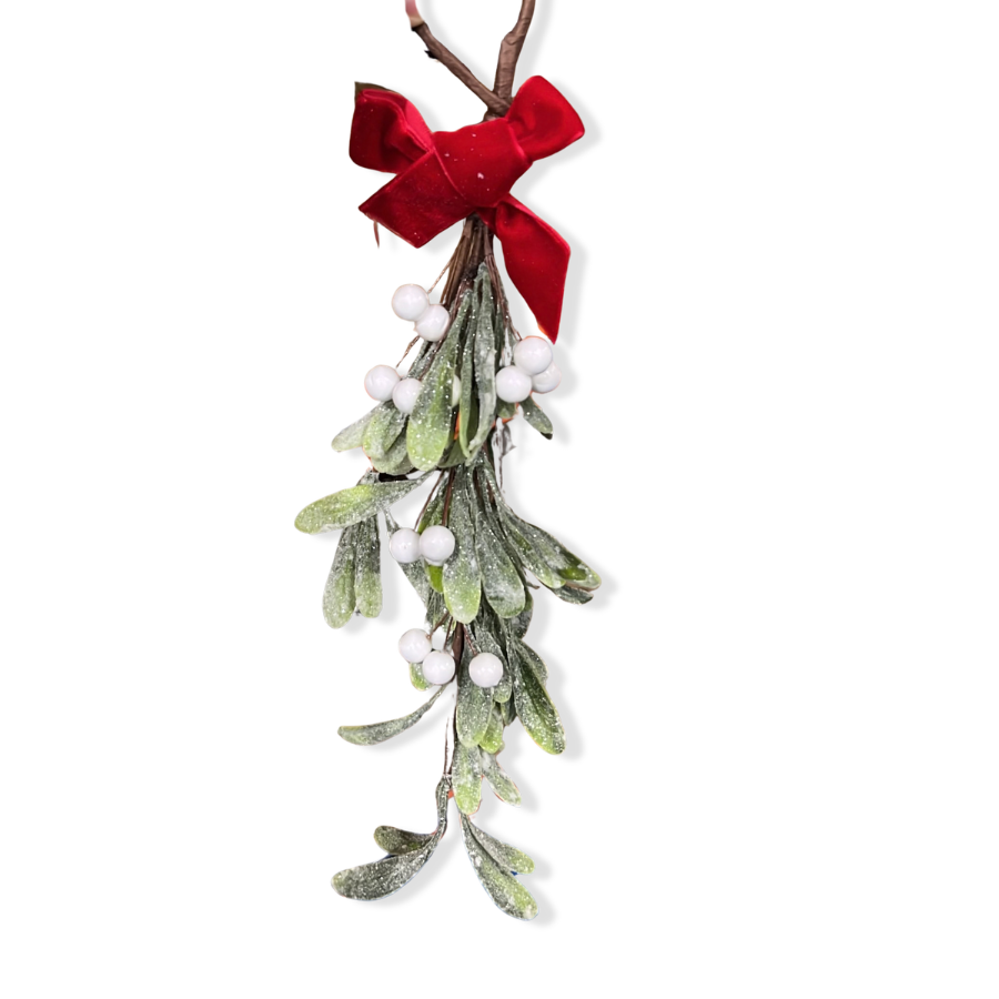 Mistletoe Sprig Hanger 34cm