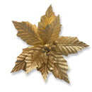Sparkle Poinsettia Champagne 24cm