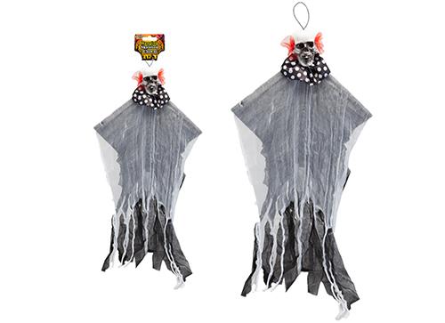 Hanging Skeleton Clown Decoration