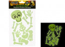 Skeleton Window Sticker Glow In The Dark