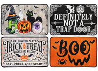 Halloween Door Mat 60x40cm 12pk