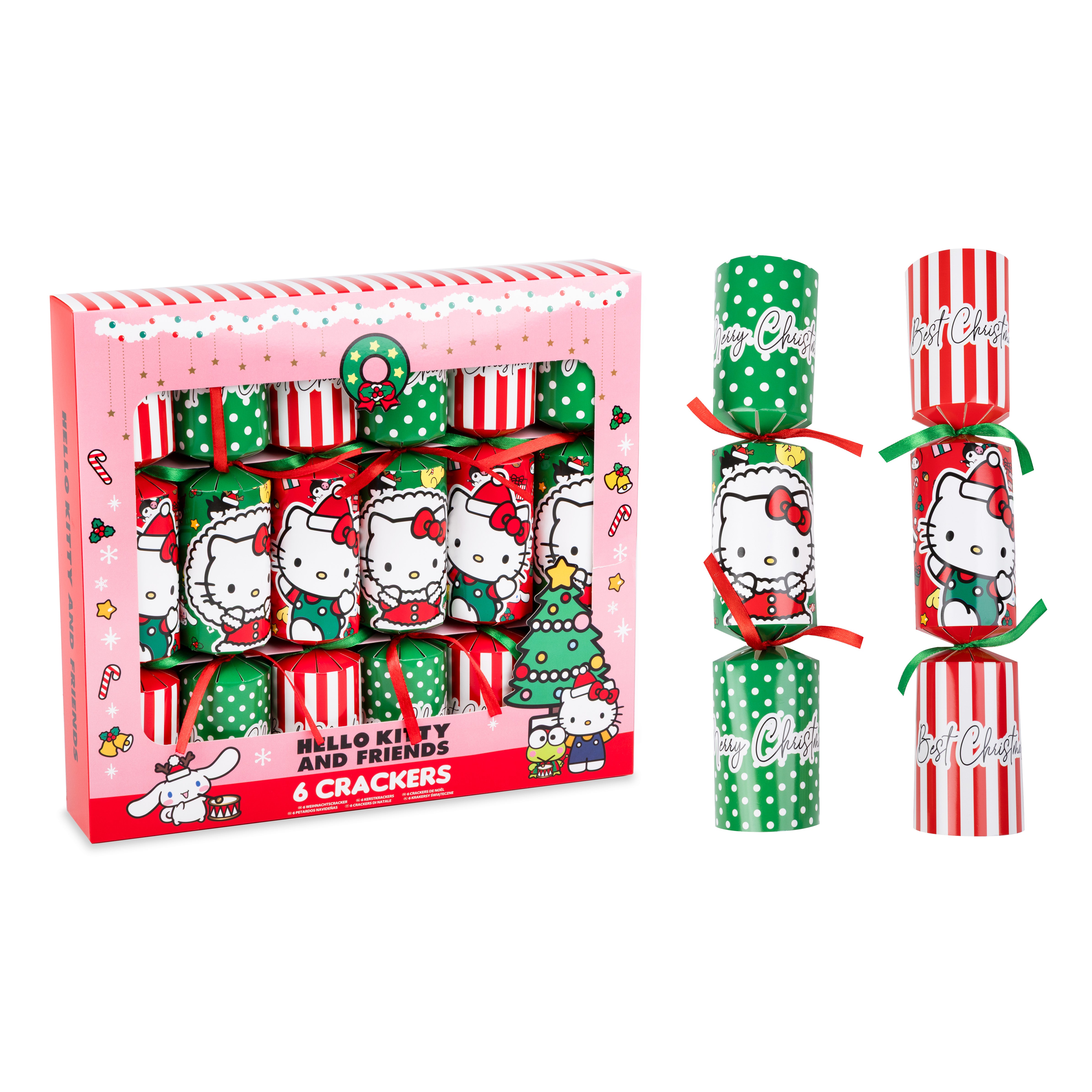Licensed Crackers Hello Kitty 12" 6pk
