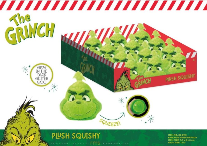 Plush Squishy Grinch