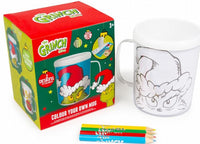 Colour Your Own Grinch Mug