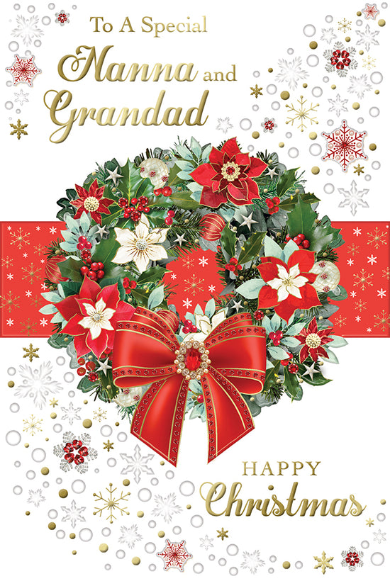 Xpress Yourself C75 Christmas Nanna & Grandad 6pk