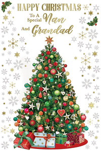 Xpress Yourself C75 Christmas Nan & Grandad 6pk