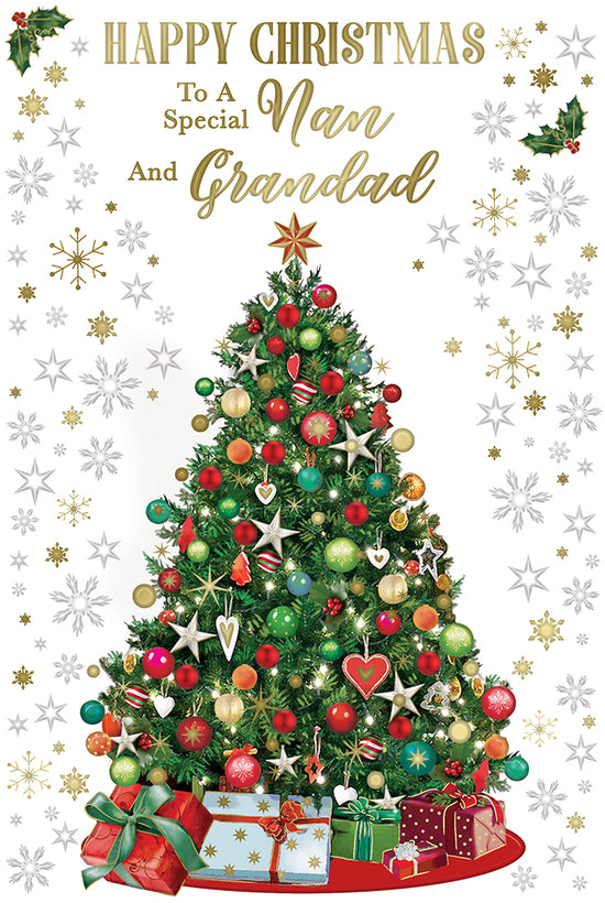 Xpress Yourself C75 Christmas Nan & Grandad 6pk