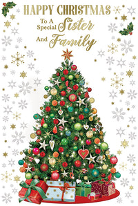 Xpress Yourself C75 Christmas Sister & Family 6pk