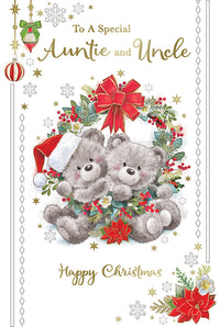 Xpress Yourself C75 Christmas Auntie & Uncle 6pk
