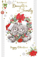 Xpress Yourself C75 Christmas Daughter & Fam 6pk