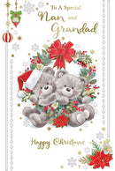 Xpress Yourself C75 Christmas Nan & Grandad 6pk