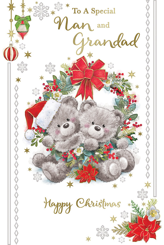 Xpress Yourself C75 Christmas Nan & Grandad 6pk