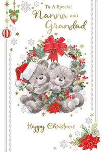 Xpress Yourself C75 Christmas Nanna & Grandad 6pk