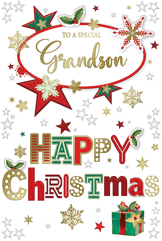 Xpress Yourself C75 Christmas Grandson 6pk