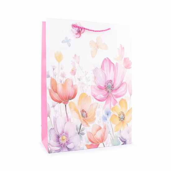 Gift Bag Flowers Large 6pk
