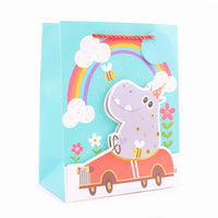 Gift Bag Hippo Medium 6pk