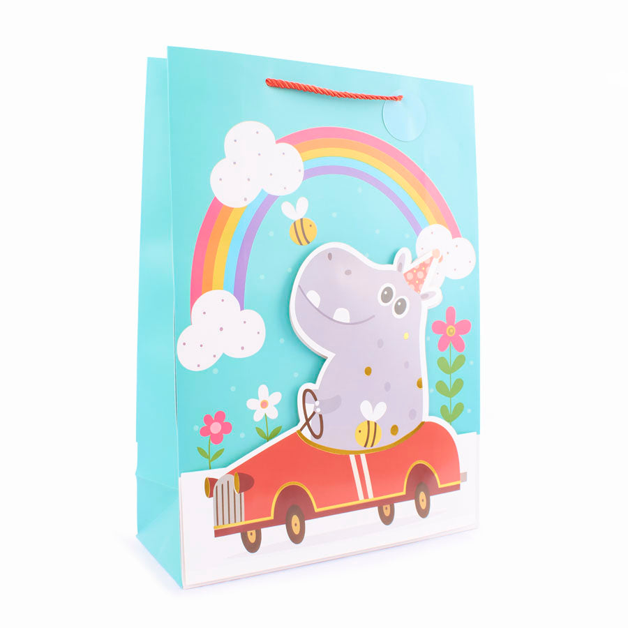 Gift Bag Hippo Extra Large 6pk