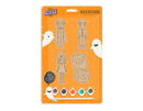 Paint Your Own Halloween Suncatchers 4pk