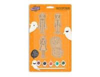 Paint Your Own Halloween Suncatchers 4pk