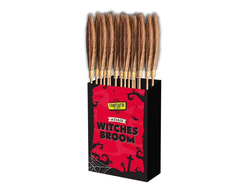 Witches Broom 38.5x12cm 24pk