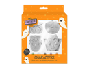Paint Your Own Halloween Characters 4pk