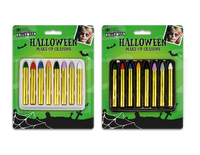 Halloween Make Up Crayons 24pk