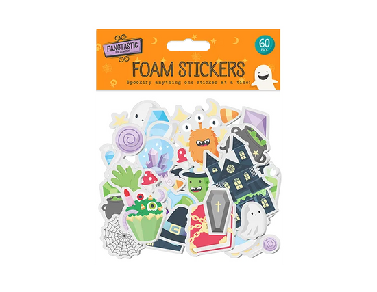 Halloween Foam Stickers 60pk