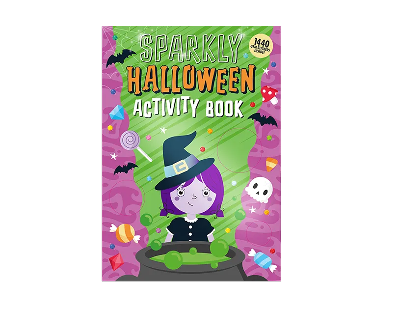 Sparkly Halloween Actiity Book