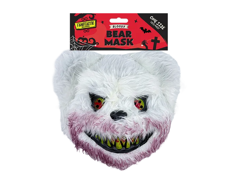 Bloody Bear Mask (One Size)