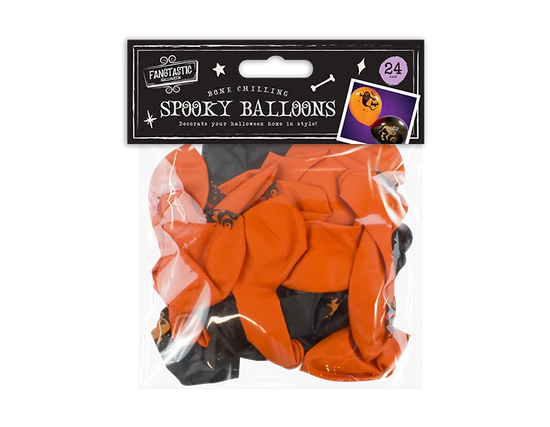 Spooky Halloween Latex Balloons 24pk