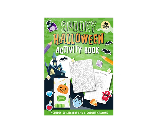 Halloween Activity Book A4 40 Pages
