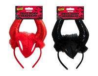 Devil Horns Headband 24pk