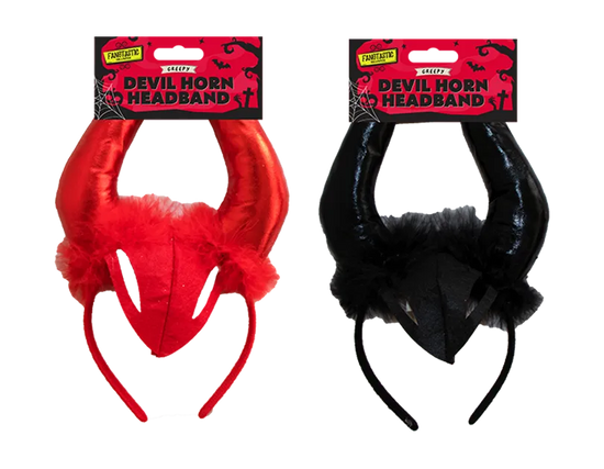 Devil Horns Headband 24pk