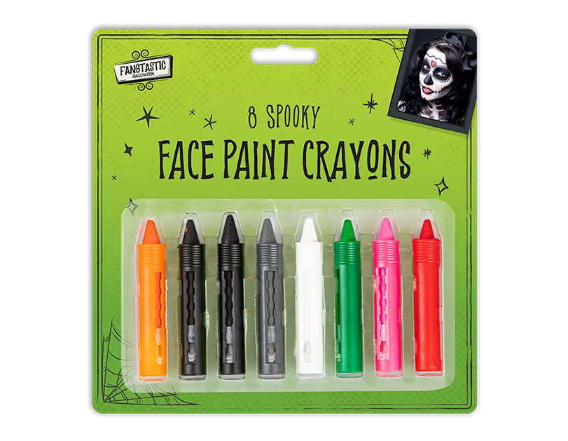 Face Paint Crayons 8pk