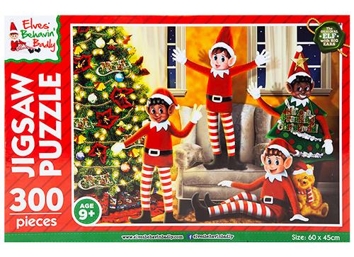 Elves Behavin' Badly Jigsaw Puzzle 300pcs