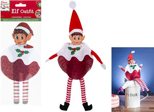 Elf Outfit Christmas Pudding