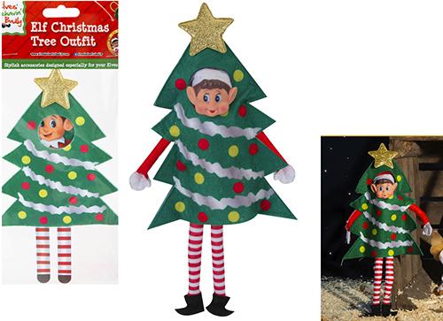 Elf Outfit Christmas Tree