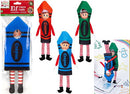 Elf Outfit Crayon (Colour May Vary)