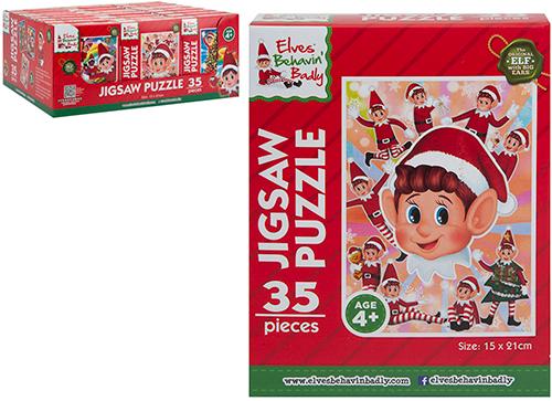 Elves Behavin' Badly Jigsaw Puzzle 35pcs