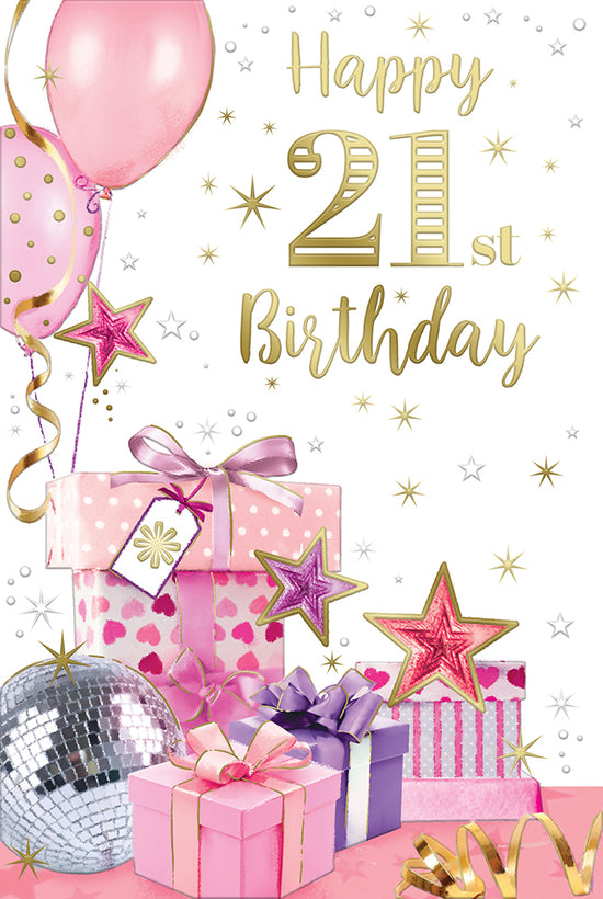 Xpress Yourself C75 Birthday Age 21 6pk