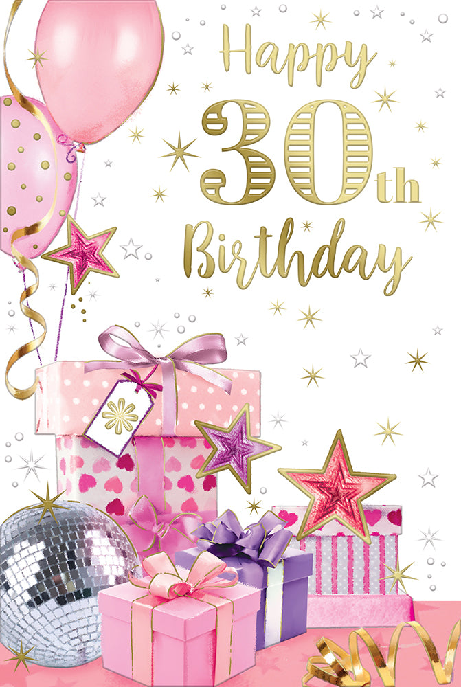 Xpress Yourself C75 Birthday Age 30 6pk