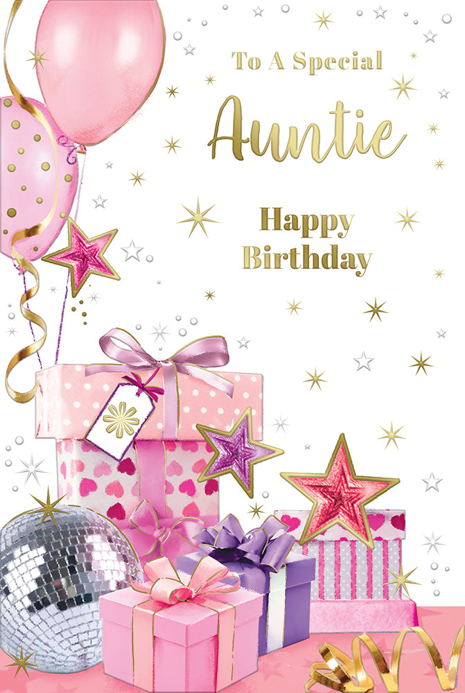Xpress Yourself C75 Birthday Auntie 6pk