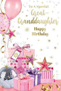 Xpress Yourself C75 Birthday Gt-Granddaughter 6pk