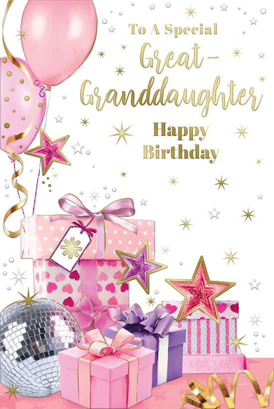 Xpress Yourself C75 Birthday Gt-Granddaughter 6pk
